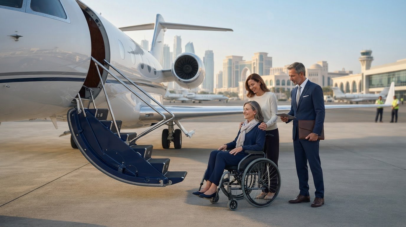 Private Jet for Overseas Medical Care: A Guide